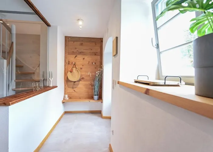 شقة Im Zittauer Gebirge - Gemuetliche Und Moderne Mit Terrasse Eckartsberg